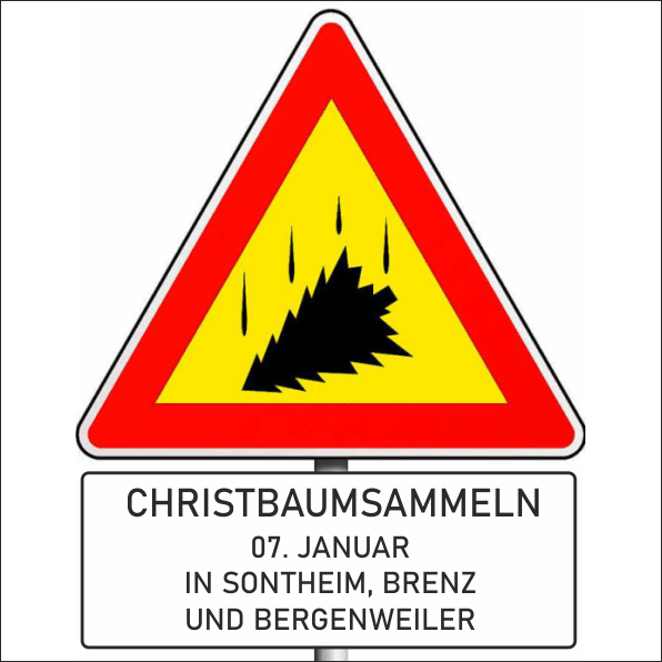 Christbaumsammeln
